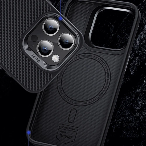 Чехол для iPhone Benks MagClap ArmorPro Case Black for iPhone 14 Pro фото 8