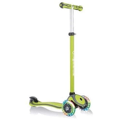 Самокат GLOBBER серії GO UP COMFORT LIGHTS 5в1 зелений, колеса з підсвічуванням, 20 / 50кг (459-106-2): Кількість коліс 3