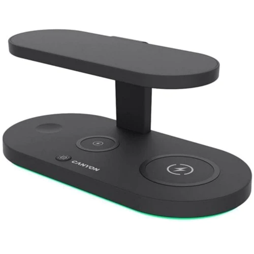 Зарядное устройство Canyon Wireless Charger WS-501 15W Black (CNS-WCS501B): Кабель в комплекте отсутствует