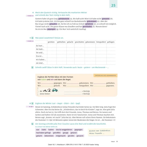 Dabei! A2.1: Arbeitsbuch: Обложка Мягкая
