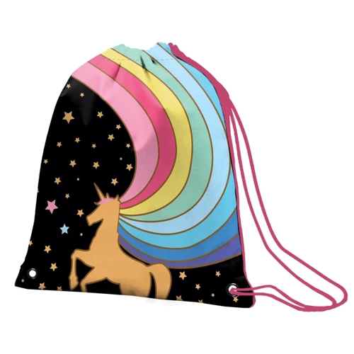 Сумка для обуви YES SB-10 Unicorn, черный (551636)