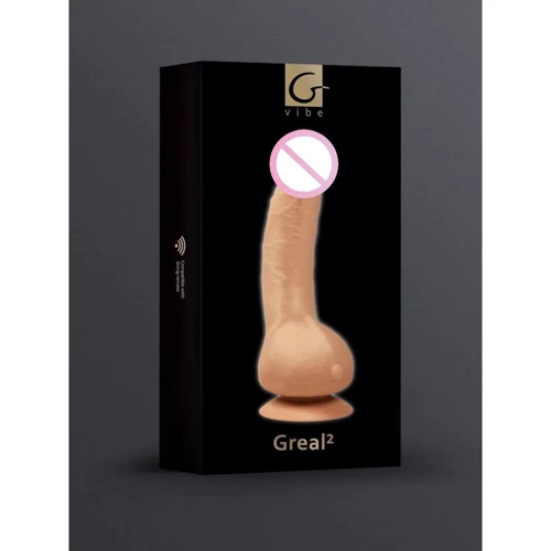 Супер реалистичный вибратор Gvibe Greal (телесный)