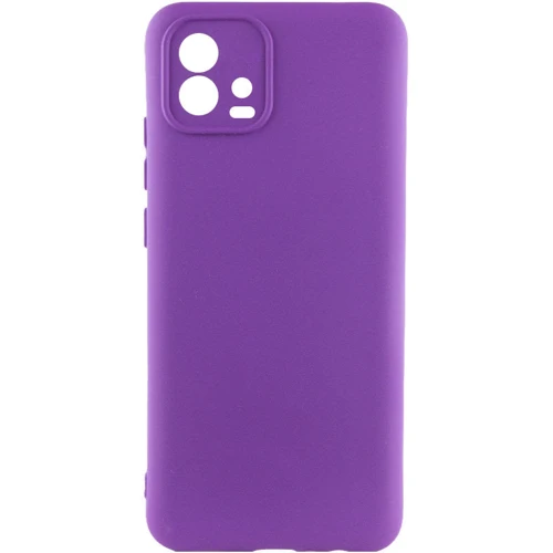 Аксессуар для смартфона Lakshmi Case Silicone Cover Full Camera Purple for Motorola Moto G72