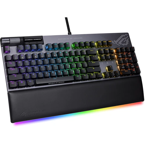 Клавиатура ASUS ROG Strix Flare II Animate NX Red EN (90MP02E6-BKUA01): Подключение проводное