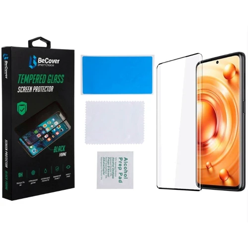 Аксесуар для смартфона BeCover Tempered Glass Black для Xiaomi 12 Lite (708560)