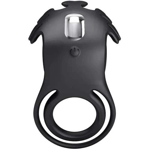 Ерекційне віброкільце LYBAILE Pretty Love - Vibration Penis Ring Ruben Black (BI-210311-1)