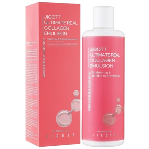 Jigott Ultimate Real Collagen Emulsion Эмульсия с коллагеном 300 ml
