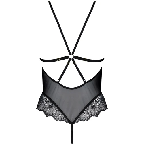 Боди Passion DELIENA BODY black XXL/XXXL