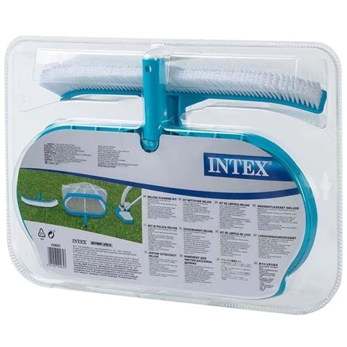 Набор для чистки бассейна Intex 29057-3, работает от фильтра насоса мощностью 3028 л/час и более (набор насадок 29057, шланг 29083, ручка 29055): Тип Набор для чистки бассейнов