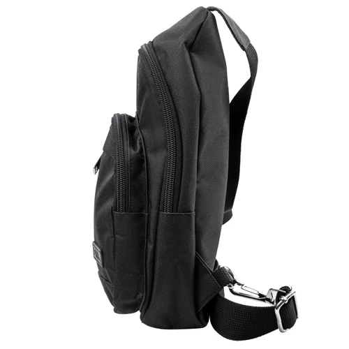 Мужская сумка-слинг DNK Leather черная (DNK-JOKER№4-BAG-1): Тип Сумки
