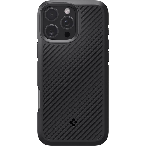 Чехол для iPhone Spigen Core Armor Matte Black (ACS08023) for iPhone 16 Pro Max: Цвет черный