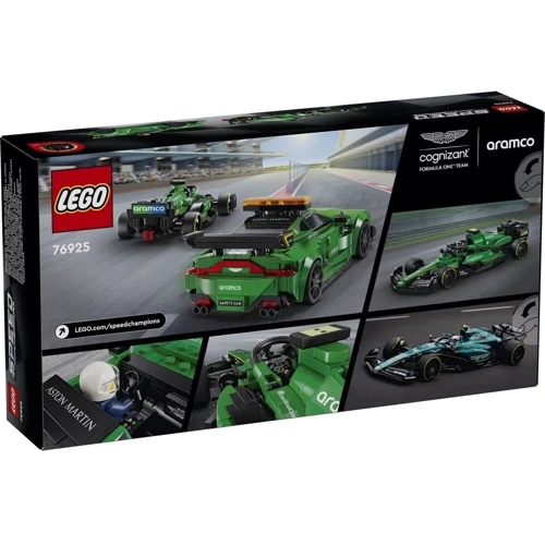 Конструктор LEGO Speed Champions Aston Martin Safety Car та AMR23 564 деталі (76925): Серія Speed Champions
