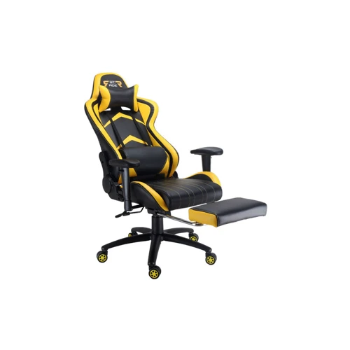 Кресло GT Racer X-2534-F Black/White фото 1