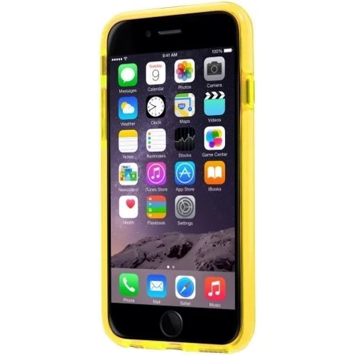 Чехол для iPhone LAUT FLURO Yellow (LAUT_IP6_FR_Y) for iPhone 6/6S: Цвет желтый