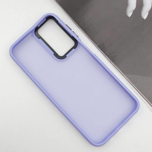 Чехол для телефонов Epik TPU+PC Lyon Frosted Case Purple for Samsung M336 Galaxy M33 5G: Тип накладка на заднюю часть