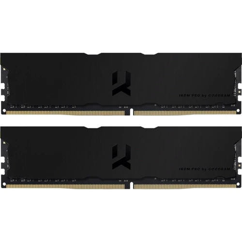GOODRAM 16 GB (2x8GB) DDR4 3600 MHz Iridium Pro Deep Black (IRP-K3600D4V64L18S/16GDC) UA