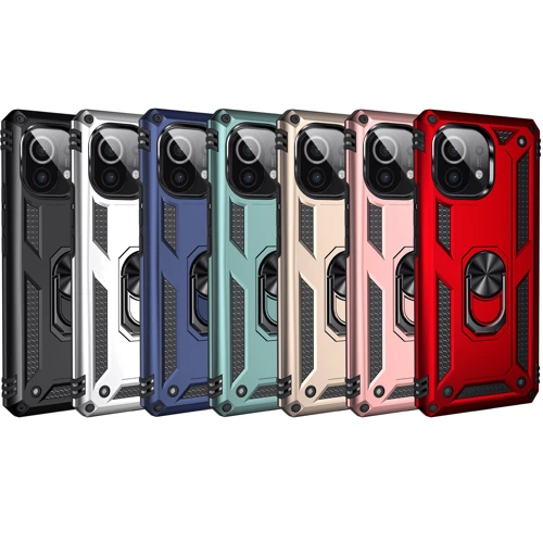 Чехол для телефонов BeCover Military Red for Xiaomi Mi 11 Lite / Mi 11 Lite 5G (706644): Пленка в комплекте нет