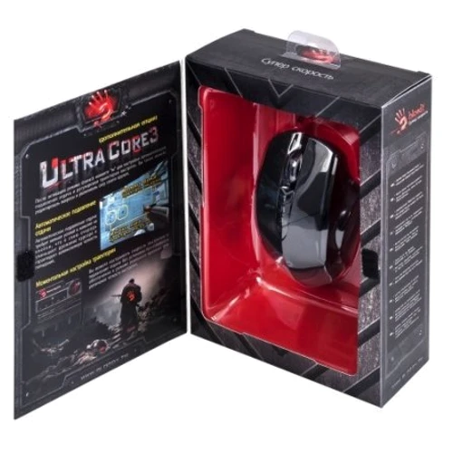 Мышь A4 Tech Bloody V7 M Black: Количество кнопок 8