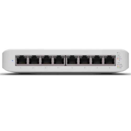 Мережевий комутатор Ubiquiti USW-Lite-8-PoE: Порти тільки Gigabit Ethernet (10/100/1000)