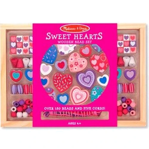 Набор бусинок Melissa&Doug Сердечки (MD4175): Производитель Melissa&Doug
