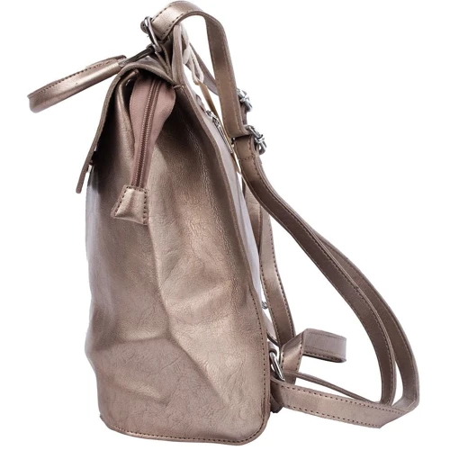 Жіночий рюкзак Valiria Fashion бежевий (4DETBI9945-12): Тип ручки Плечовий ремінь, Коротка ручка