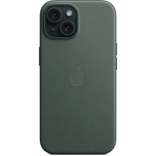 Чехол для iPhone Apple iPhone 15 FineWoven Case with MagSafe - Evergreen (MT3J3ZM/A) фото 6