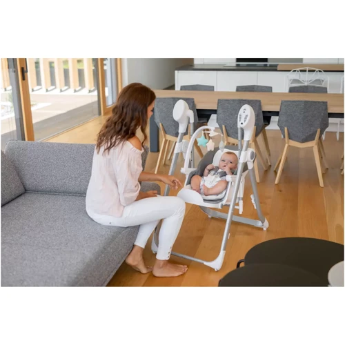 Стульчик для кормления 2 in 1 FreeON Oli Light Grey (47412): Тип трансформер