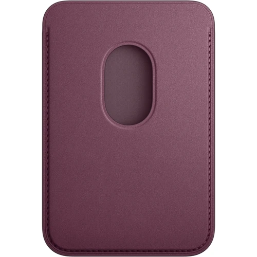 Чехол для iPhone Apple iPhone FineWoven Wallet with MagSafe - Mulberry (MT253ZM/A): Цвет бордовый