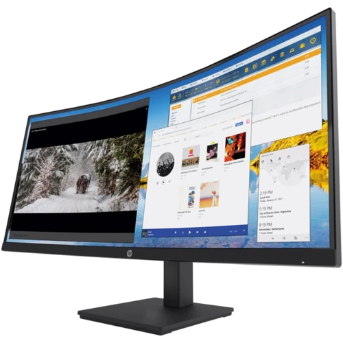 Монитор HP M34d (3B1W4AA): Разрешение Ultra Wide Quad HD (3440x1440)