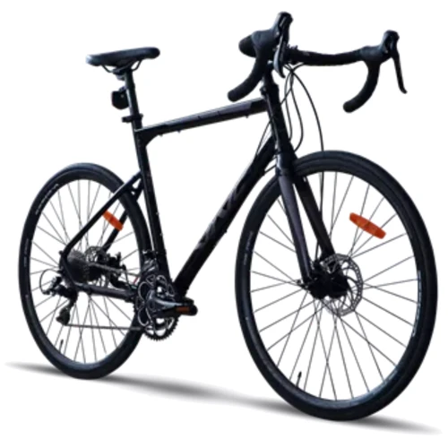 Велосипед VNC 2023' 28" TimeRacer A9 CSE12 Empire Pro 12sp V53A9CSE12-2852-BG 20"/52см (4552) black (shiny)/grey (shiny)