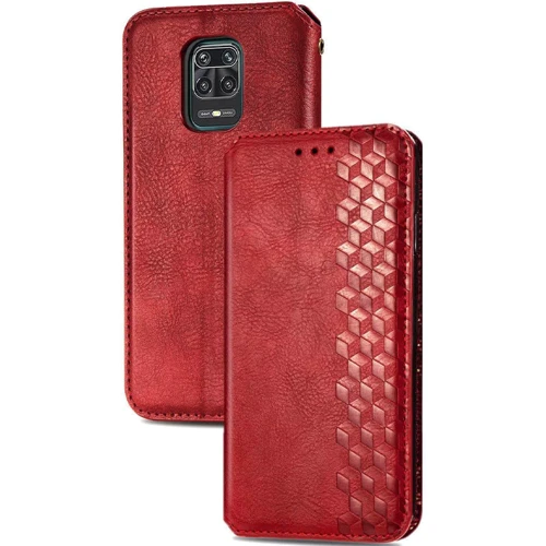 Чохол для телефона Mobile Case Getman Cubic Red for Xiaomi Redmi Note 9S/Note 9 Pro/Note 9 Pro Max