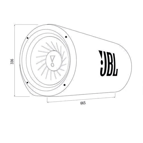 Сабвуфер JBL BassPro Tube 12T