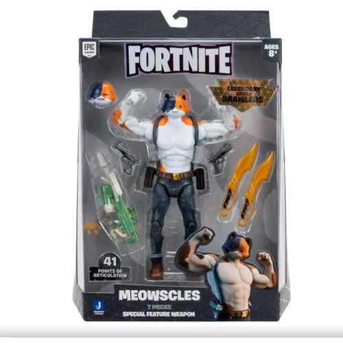 Коллекционная фигурка Jazwares Fortnite Legendary Series Oversized Figure Meowscles 18 см (FNT0666)