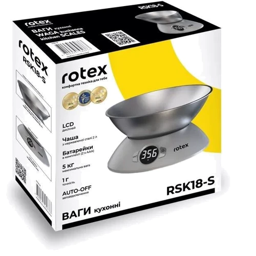Весы кухонные Rotex RSK18-S