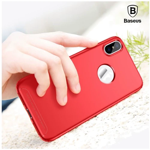 Чехол для iPhone Baseus Soft Case Red (WIAPIPHX-SJ09) for iPhone X/iPhone Xs: Тип чехла накладка на заднюю часть