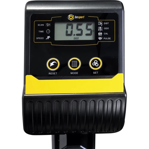 Велотренажер Hop-Sport Besport BS-0801 Speed магнитный черно-желтый