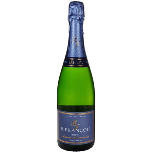 Вино игристое B.Francois Brut белое брют 0.75 л (FSH_3438931021493)
