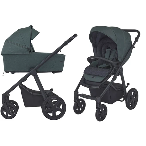 Универсальная коляска 2 в 1 Espiro Husky XL 2023 (04 Green Aurora) фото 14