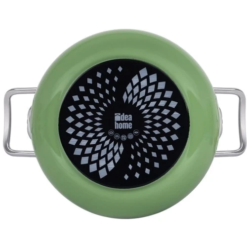 Каструля Idea Home Green люкс 24 см 6.5 л (6832848): Обсяг, л 6.5
