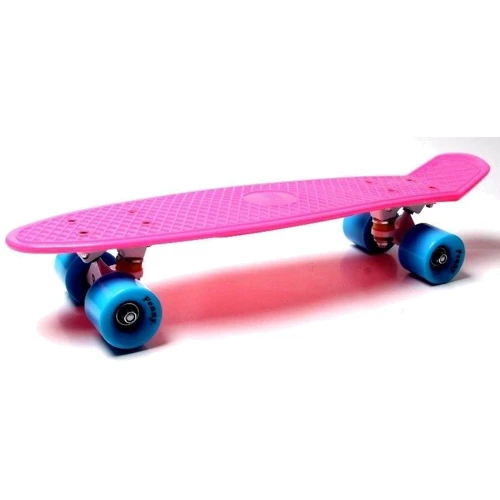 Penny Board Малиновий колір Матові колеса