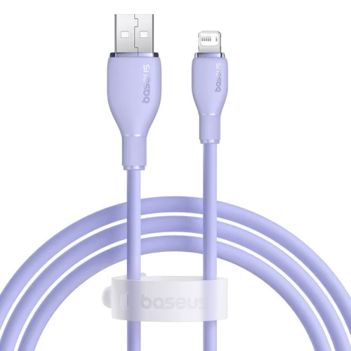 Кабель Baseus USB Cable to Lightning Pudding Series Fast Charging 2.4A 1.2m Purple (P10355700511-00)