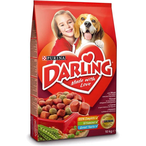 Сухой корм Purina Darling с мясом и овощами 10кг (7613032933807)