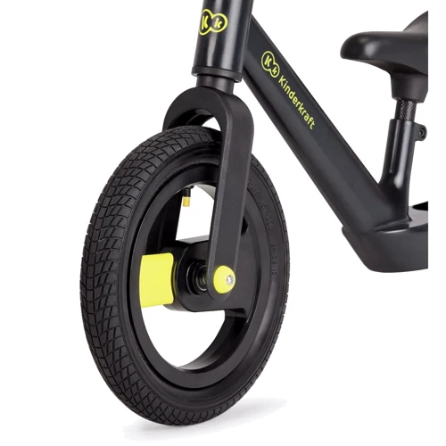 Беговел Kinderkraft Goswift Black Volt (KRGOSW00BLK0000): Колеса надувні
