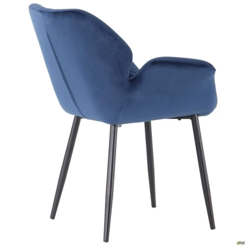 Кресло AMF Alphabet L black/royal blue (547268): Тип Кухонные