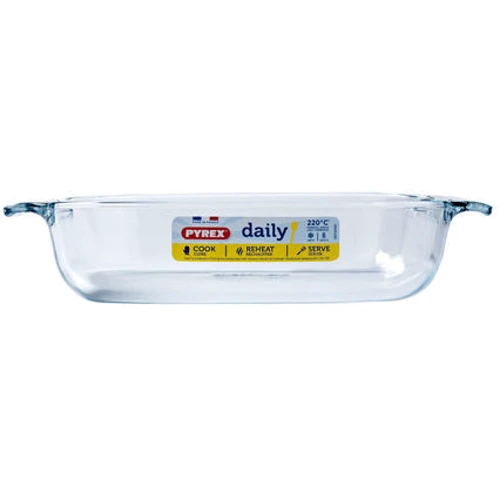 Pyrex Daily 30х19х6 см (230B000/3046): Крышка Нет