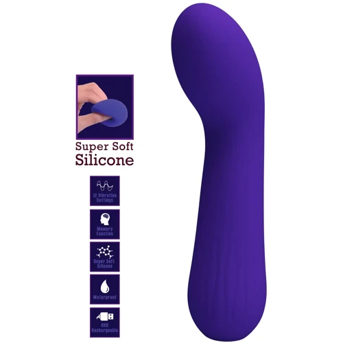 Вибратор для точки G LYBAILE Pretty Love Faun Dark Purple (BI-014724-3)