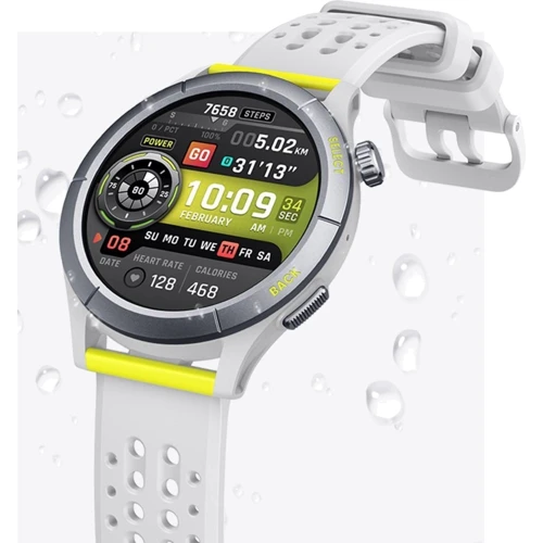 Смарт-часы Amazfit Cheetah (Round) Speedster Gray: Материал ремешка Силикон