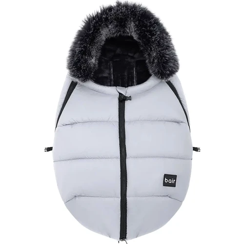 Зимний конверт Bair Cocon mini owl grey серый (626089)