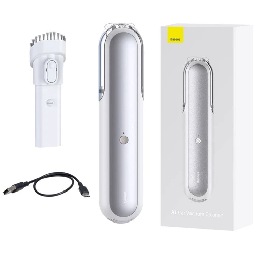 Автомобільний пилосос Baseus A1 Car Vacuum Cleaner Dark Space (white) (VCAQ010002): Ємність пилозбірника, л 0.25