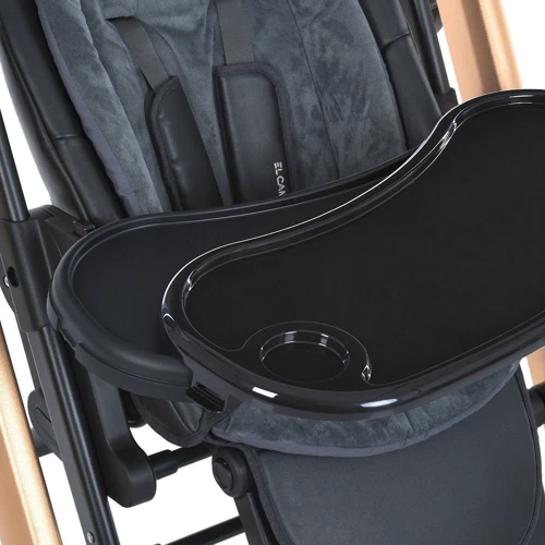 Стільчик-гойдалка El Camino ME 1102 Debut Posh Black фото 10